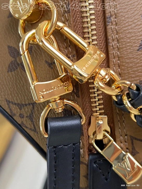Aaa replica ru VUITTON In Just Case-13*14*11.5CM LOUIS 0809